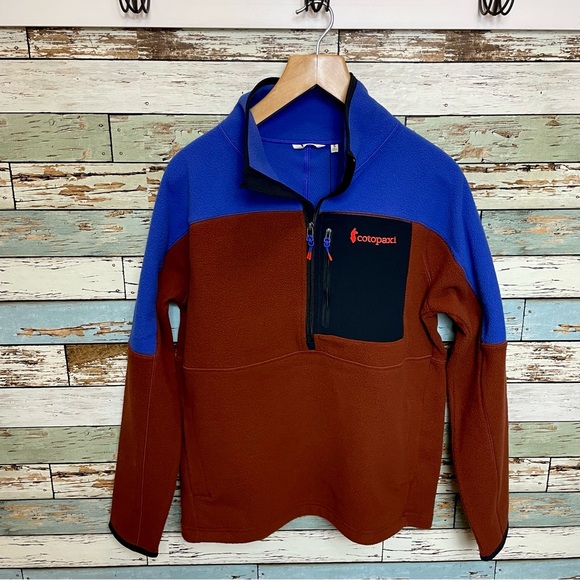 New Cotopaxi Abrazo Half-Zip Blue Fleece Pullover Jacket Men's Size S NWT - Picture 6 of 8
